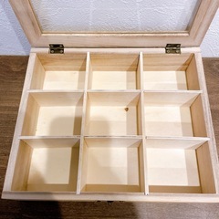 【お取引先決まりました】木製アクセサリーBOXの画像