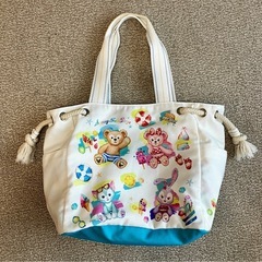 ダッフィーアンドフレンズ　トートバッグ