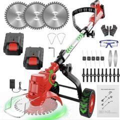 【お値段交渉大歓迎☆】★新品★草刈り機 充電式 電動 芝刈払機 ...