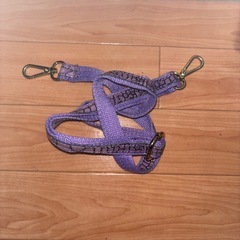 紫 ショルダーバッグ ハンドバッグの画像