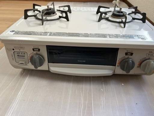 Rinnai ガスコンロ グリル付ガステーブル 都市ガス用　KGKM33BEL リンナイ①