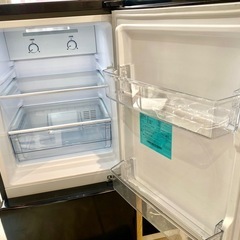 Haier 人気のブラック2022年製 148L 中古 家電 買取 引取 冷蔵庫 JR-NF148CKの画像