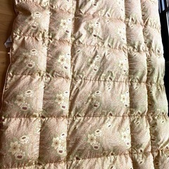 【あったか】真綿入り羽毛入り掛け布団　ダブル　150cm×210cmの画像