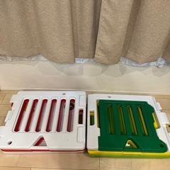 【セット2000円引き】日本育児ベビーサークル はらぺこあおむしミュージカルキッズランドDX6枚の画像