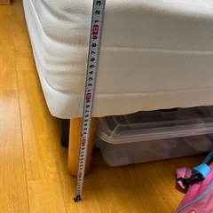 決まりました　脚付マットレス　の画像