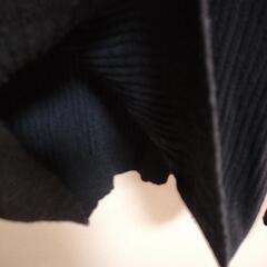 NAVY ブラック Vネックセーター Lサイズの画像