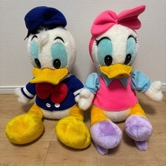 ぬいぐるみドナルドとデイジー