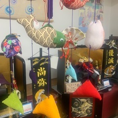 五月人形　さげもん　端午の節句の画像