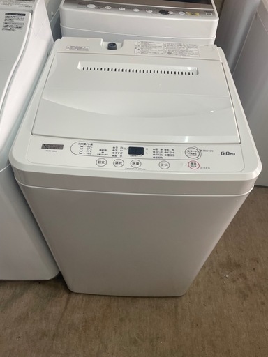 21年製 YAMADA 洗濯機　6k YWM-T60H1 ST