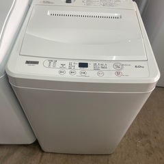 21年製 YAMADA 洗濯機　6k YWM-T60H1 ST