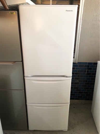 22年製　パナソニック　冷蔵庫　335L NR-C343C-W RZ