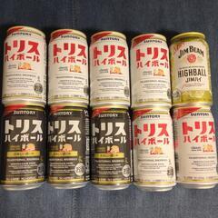 ⑦トリス　ハイボール他　10本の画像