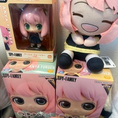 SPY×FAMILY ぬいぐるみ・フィギュアセットの画像