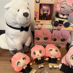 SPY×FAMILY ぬいぐるみ・フィギュアセットの画像