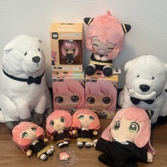 SPY×FAMILY ぬいぐるみ・フィギュアセットの画像