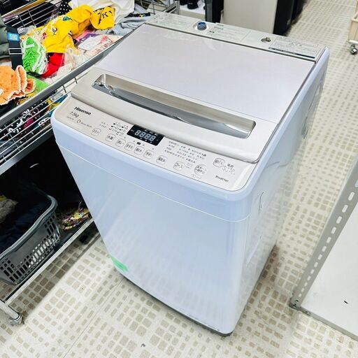 ハイセンス/Hisense 洗濯機 HW-DG75A 2021年製 7.5キロ
