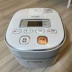 シャープ 炊飯器 3合