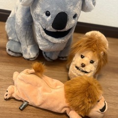 シャクレルプラネット ぬいぐるみ・ペンケース セットの画像