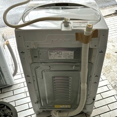 TOSHIBA 東芝電気洗濯機 AW-5G6 全自動電気洗濯機 2017年製 5.0kg 最短引き取り可能日を入れてメッセージくださいの画像