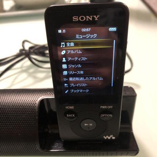 WALKMAN NW-E083 4GB ブラック スピーカー付き ウォークマン 取引場所応相談
