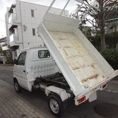 最終値下げ！！　キャリイトラック　４ＷＤ　エアコン・パワステ付き　垂直リフト＆ダンプ　リモコン操作でリフト＆ダンプ操作可能　車検７年８月迄 の画像