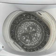 【美品‼️】HITACHI　全自動洗濯機 5.0kg　送風乾燥機能付き ピュアホワイト 日立 NW-50E 2020年製造 スリムモデル 一人暮らし 単身用の画像
