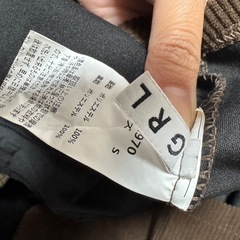 GRLスカート(ブラウン、Sサイズ)[インパン付き]の画像
