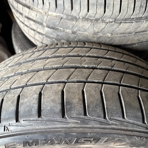 DUNLOP LE MANSV 245/45R18夏タイヤ4本17年製バリ溝 