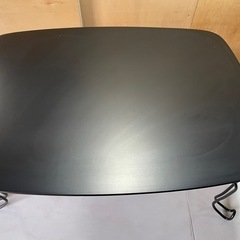 ② ローテーブル　ニトリ 折りたたみ式　折り畳みテーブル　の画像