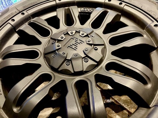 20インチ ジープ等LEXXEL WHEEL レクセルホイール 4本タイヤセット