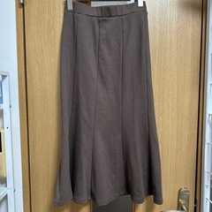 SHEIN(DAZY)ブラウンミディスカート(Mサイズ)
