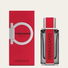 Ferragamo Red Leather 香水 未使用