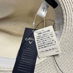 【未使用】キャロウェイ 中折れハット レディース ゴルフの画像