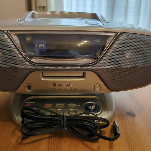 Panasonic CD MD RADIO プレーヤー