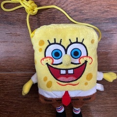 スポンジボブ　ぬいぐるみショルダー