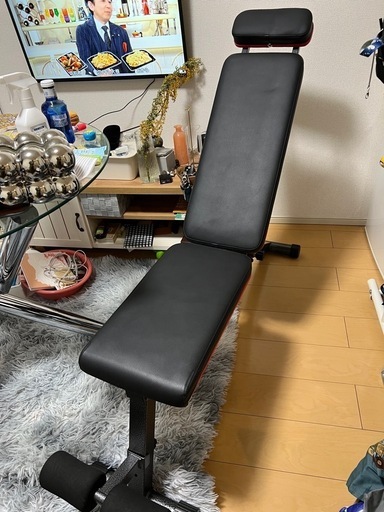 筋トレ　ベンチ　ほぼ未使用　　