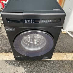 中古 ニトリ ND100KL1WH 2025年製 10kg ドラム式洗濯機 ニトリ 10kgドラム式洗濯乾燥機 (ND100KL1 ブラック)(リサイクル回収