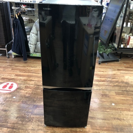 TOSHIBA 2ドア冷蔵庫 GR-N15BS 2018年製
