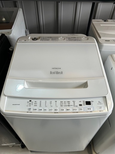 【新着☝️】8kg洗濯機_日立_BW-V80GE9_ビートウォッシュ＊西小倉駅から車で５分＊【早い方優先☆*:.｡. 】