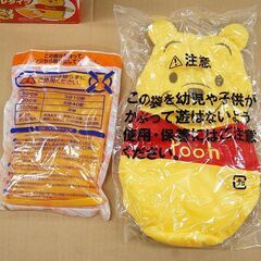 ① 未使用品 ゆたんぽ レンジでゆたぽん プーさん ジェルタイプ 電子レンジでチン 繰り返し使える湯たんぽ 札幌市 清田区 平岡の画像