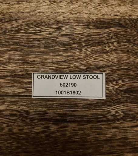 【廃盤・希少】ACME Furniture GRANDVIEW LOW STOOL