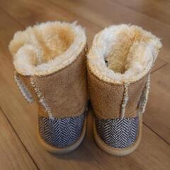 ベビーブーツ　ファー　キャメル　13cm　GRIP GLAPPの画像