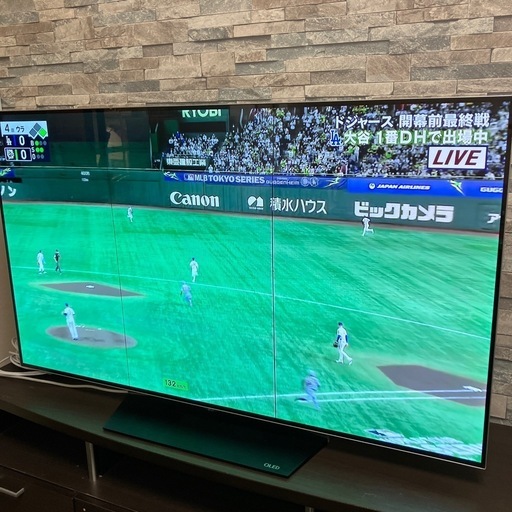 【55型/テレビ】55V リモコンあり　家電 LG　2016年