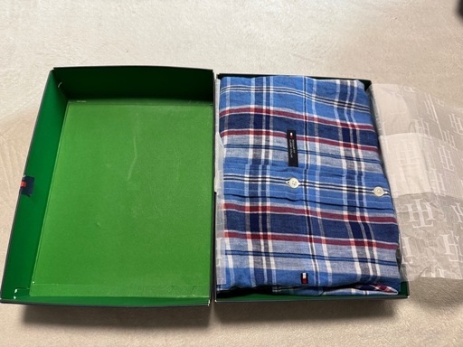 tommy hilfigerトミーヒルフィガー メンズリネンシャツ 新品・未使用
