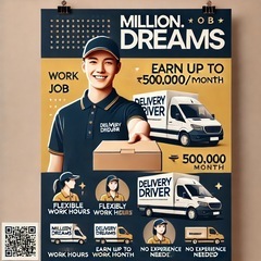 【栃木県鹿沼市】🚛 軽貨物ドライバー急募！ 🚛 🏠 住宅密…