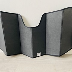 【MINI】ロゴ入 サンシェード 吸盤不要 折りたたみ式 ケース付　の画像