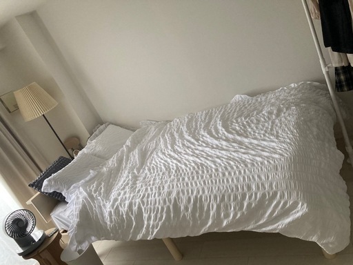 シングルベッド　超美品　マットレス付き　楽天市場