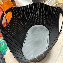 洗濯カゴ(折りたたみ式)