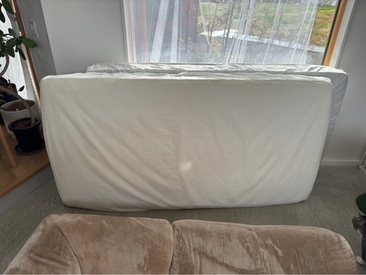 【美品】シングルマットレス2台(枕付き)