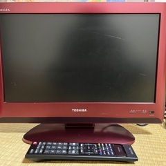 古い小型テレビ　東芝REGZA19R9000
